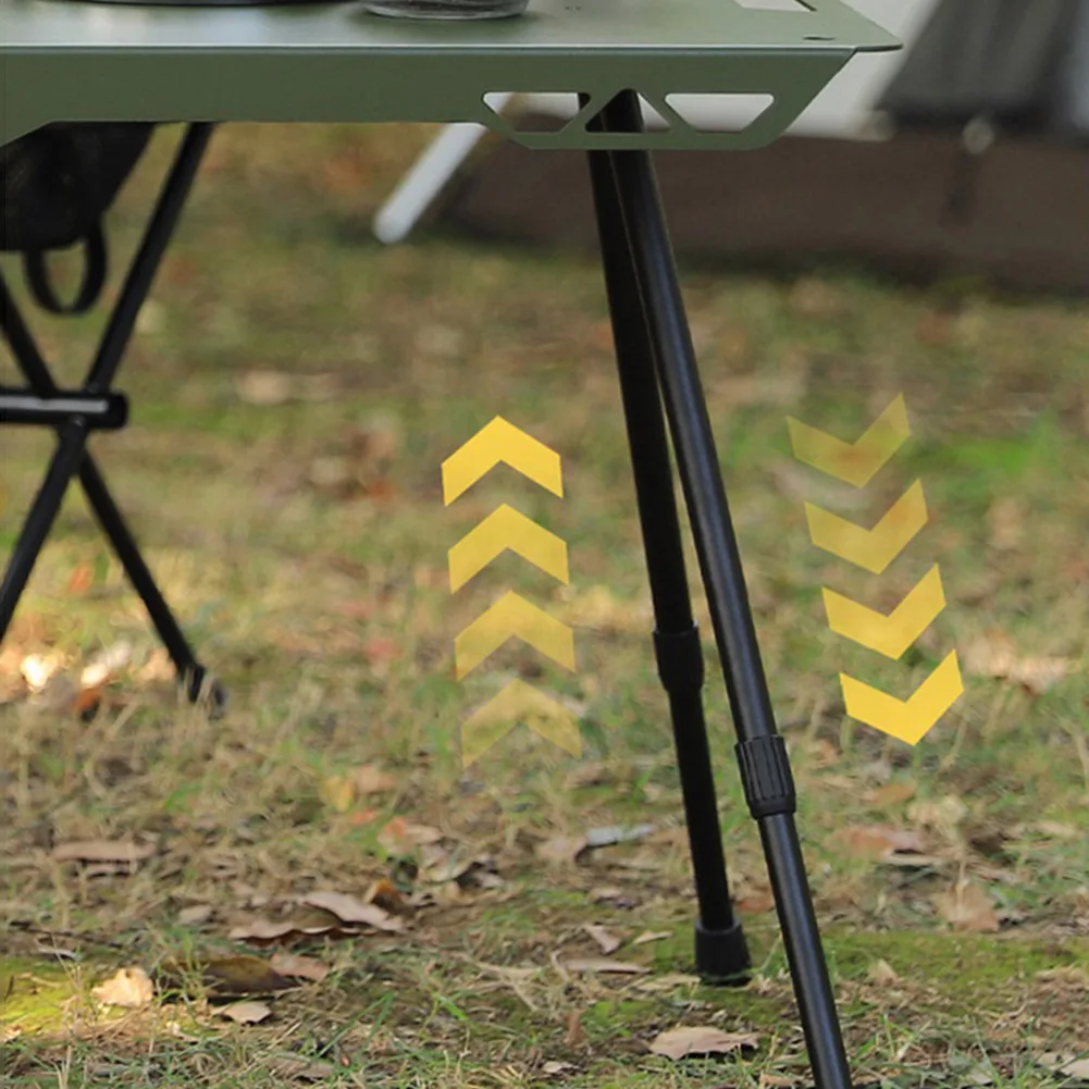Outdoor Furniture Diy - Gambe per Tavolo da Campeggio Pieghevoli,