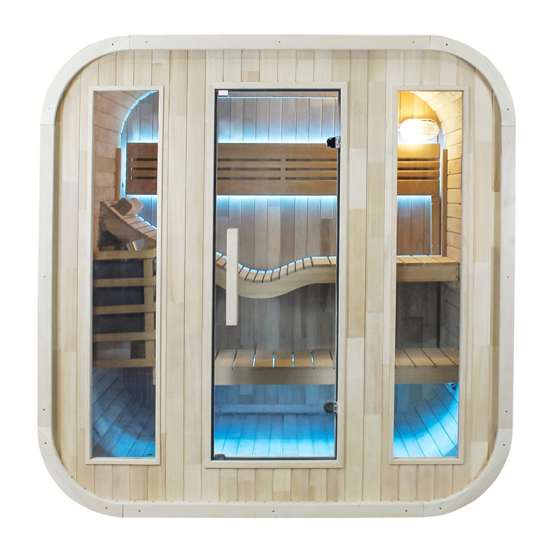 Outdoor Furniture Wood - Sauna da Esterno dal Design Moderno,