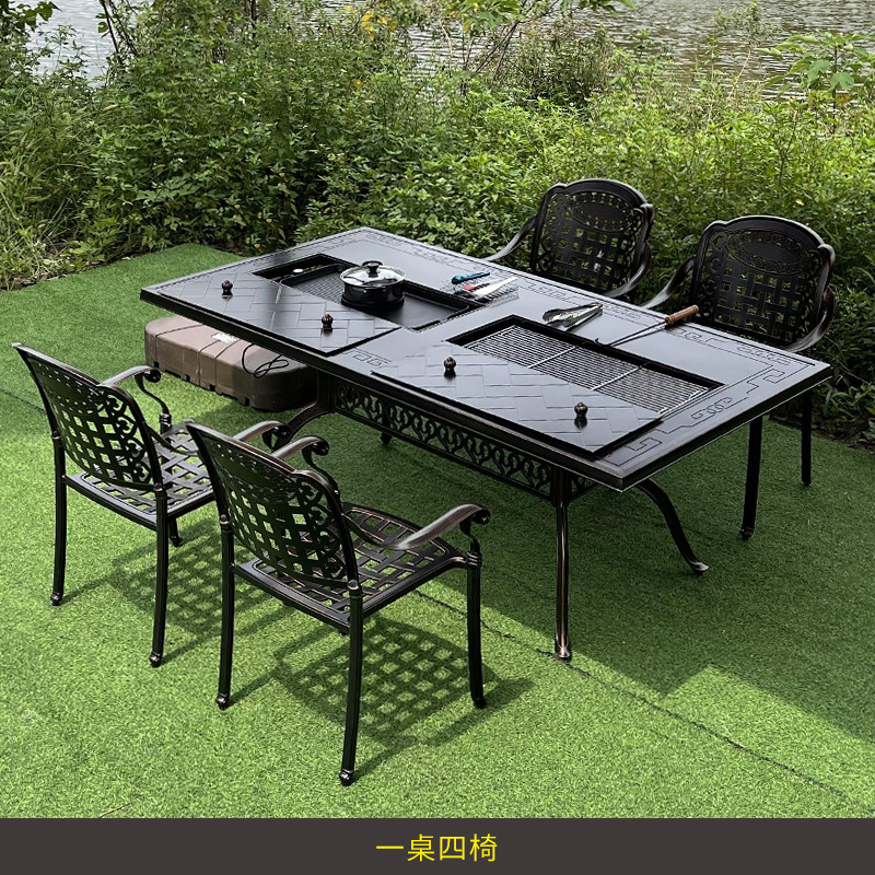Outdoor Furniture Wood - Set di mobili da giardino in