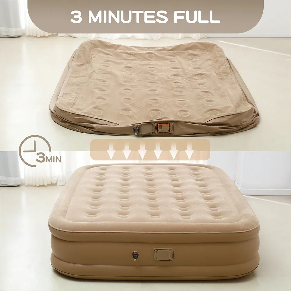 Materasso gonfiabile Queen con - Outdoor Furniture Luxury recensione e prezzo