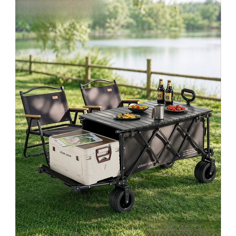 Carrello da campeggio pieghevo - Outdoor Furniture Metal recensione e prezzo