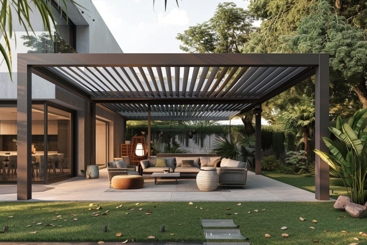 Pergola Rettangolare in Lega d - Outdoor Furniture Metal recensione e prezzo