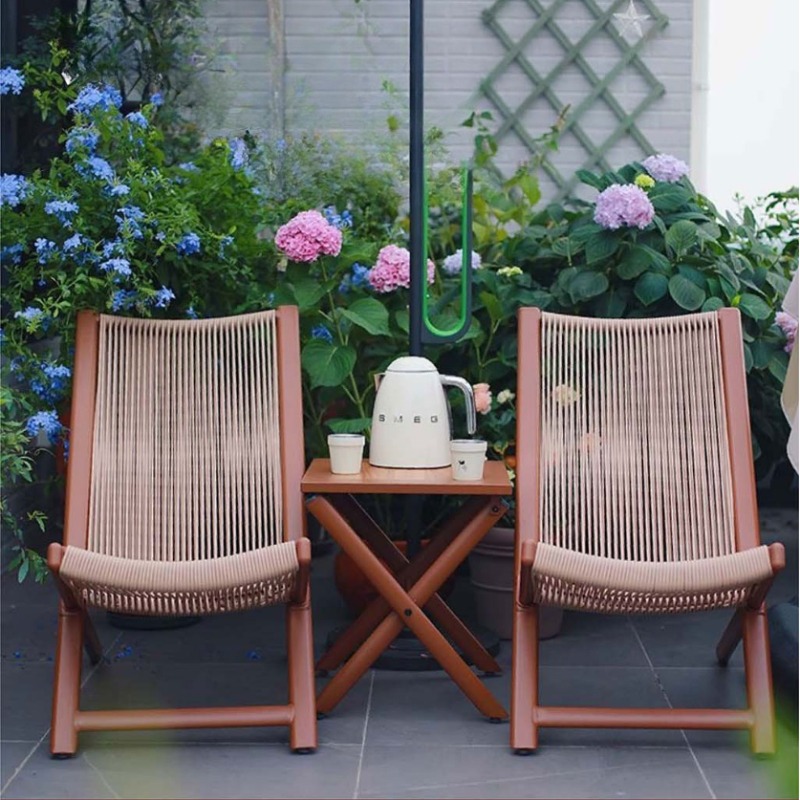 Poltrona da esterno in tessuto - Outdoor Furniture Metal Chairs recensione e prezzo