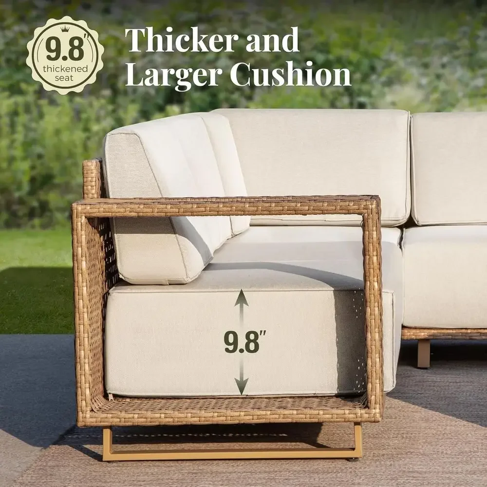 Set di divani da esterno in vi - Outdoor Furniture Luxury recensione e prezzo
