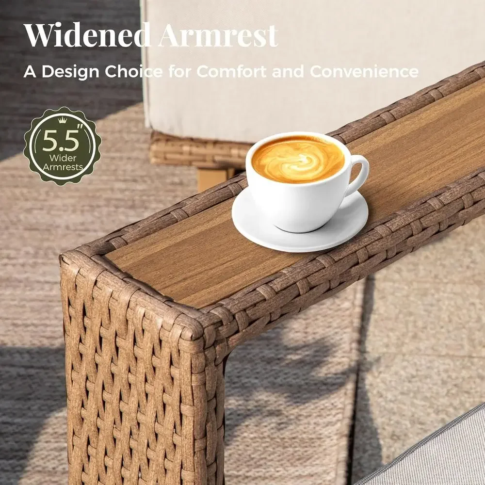 Set di divani da esterno in vi - Outdoor Furniture Luxury recensione e prezzo